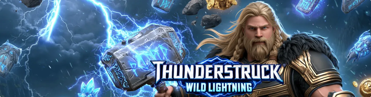 Thunderstruck wild lightning slot Banner 1